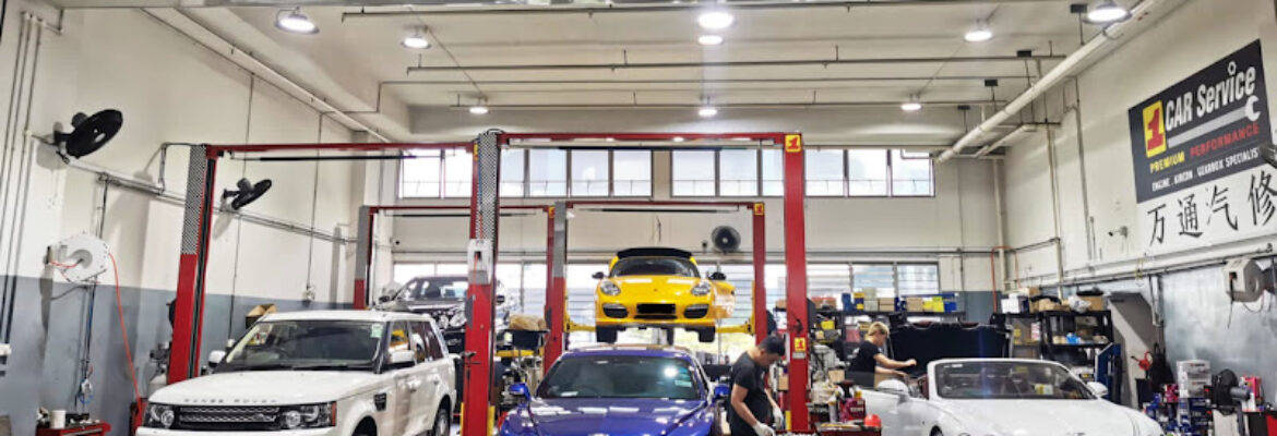 1 Car Service Workshop –  Sin Ming AutoCity
