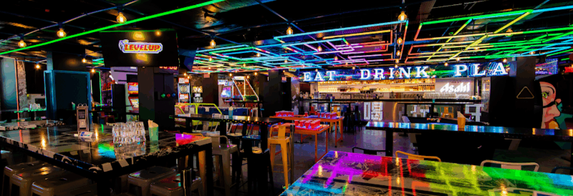 Level Up – Arcade & Live Music Bar