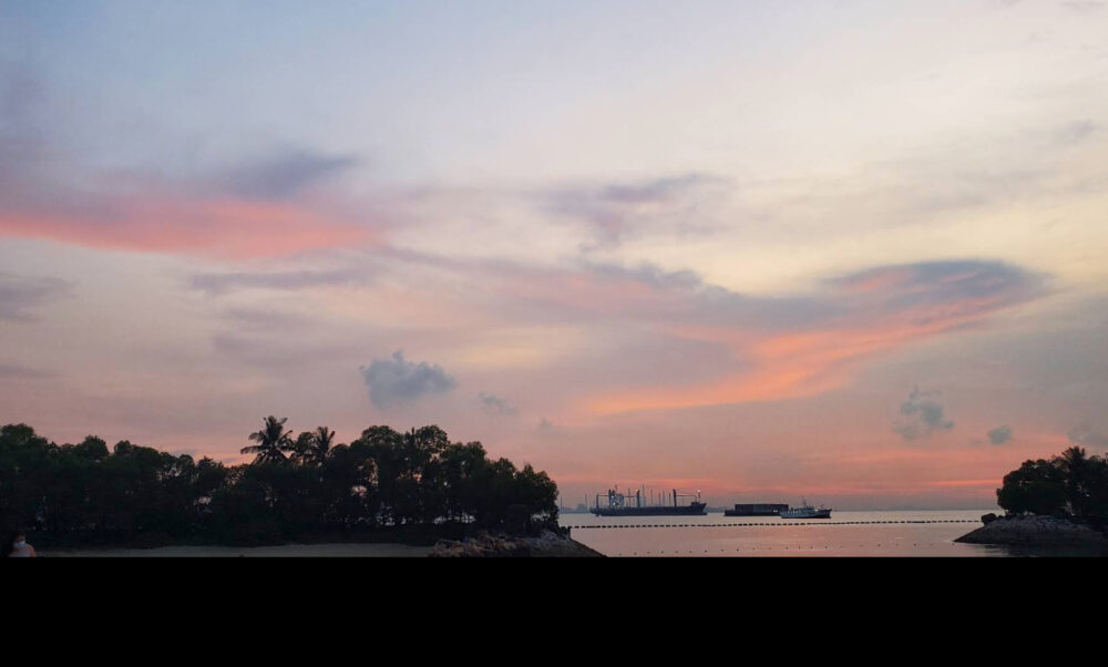 Sentosa 傍晚散步氛围