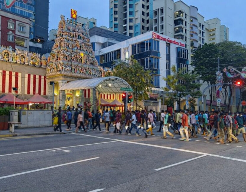 小印度 Little India 新加坡彩色街区（可替换为你的图片）