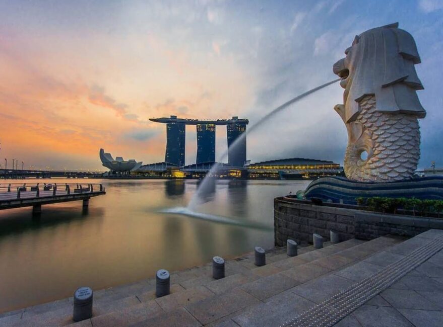 鱼尾狮公园 Merlion Park